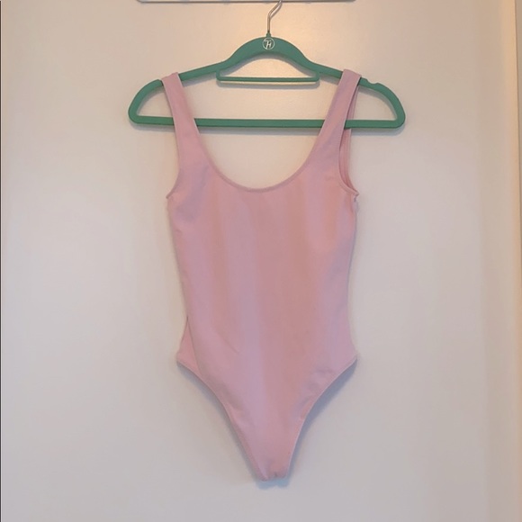Aritzia Wilfred Free Leila Bodysuit - Brand New, Silene Pink, XS - Picture 2 of 4